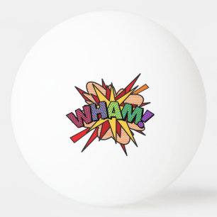 Balle De Ping Pong Bande dessinée WHAM Modern Cool