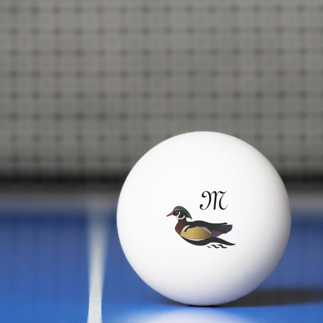 Balle De Ping Pong Beautiful Duck (Filet)
