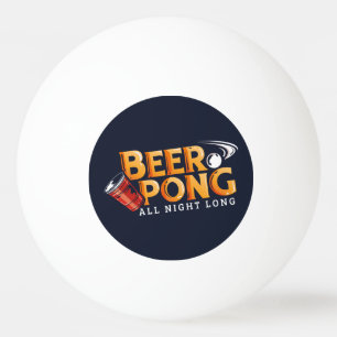Balle De Ping Pong Beer Pong Toute La Nuit