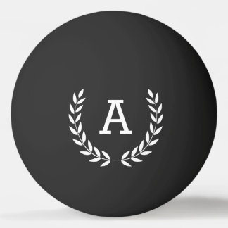 Balle De Ping Pong Bière Monogramme Laurel
