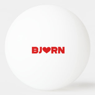 Balle De Ping Pong Bjorn Love