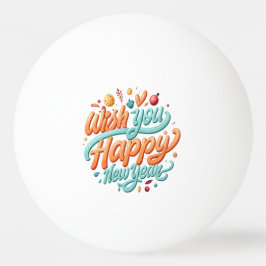 Balle De Ping Pong Bonne année
