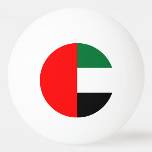Balle De Ping Pong Boule de ping-pong avec Drapeau des EAU