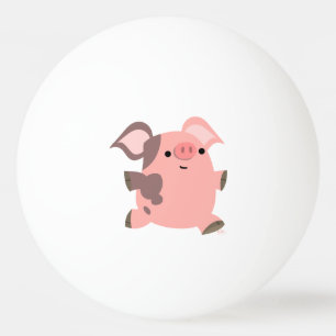 Balle De Ping Pong Boule de ping-pong de cochon cartonné très sportiv