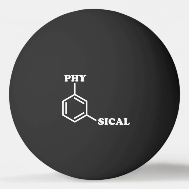 Balle De Ping Pong Boule de ping-pong d'Humour métaphysique (Devant)