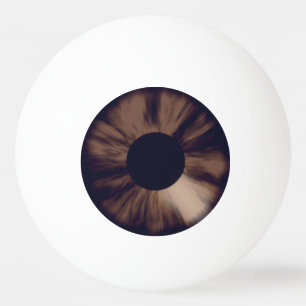Balle De Ping Pong Boule de ping-pong Eyball Brown