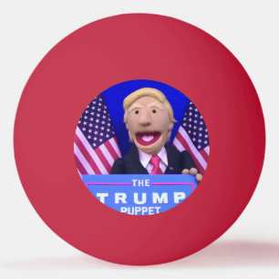 Balle De Ping Pong boule de ping-pong rouge de @TheTrumpPuppet
