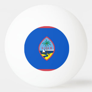 Balle De Ping Pong Boule de ping-pong spéciale avec Drapeau de Guam