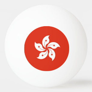 Balle De Ping Pong Boule de ping-pong spéciale avec Drapeau de Hong K