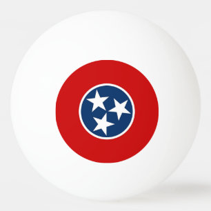 Balle De Ping Pong Boule de ping-pong spéciale avec drapeau du Tennes