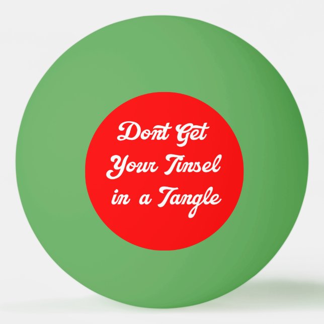 Balle De Ping Pong Boule de ping-pong Tinsel (Devant)