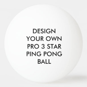 Balle De Ping Pong Boule de ping-pong trois-étoiles blanche