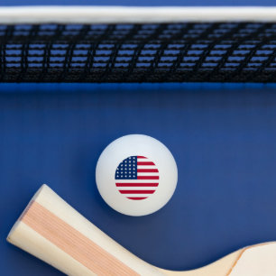 Balle De Ping Pong Boule de pong de drapeau