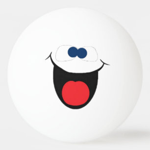Balle De Ping Pong boule de visage