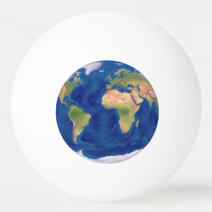 Balle De Ping Pong Boule d'oeil de globe du monde