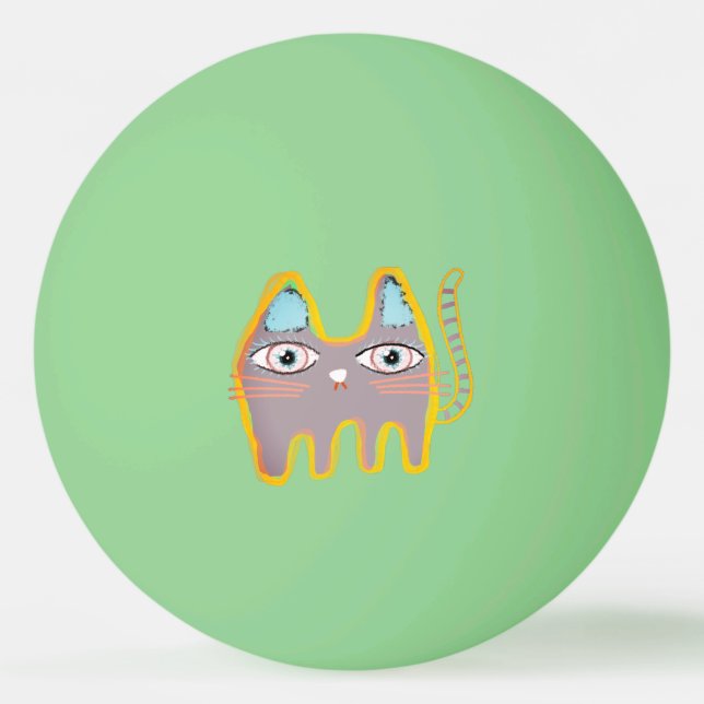 Balle De Ping Pong Boules de golf de Cat (Devant)