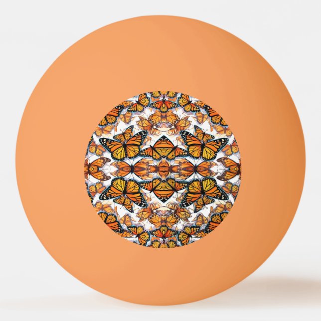 Balle De Ping Pong Boules de ping-pong Monarch Butterfly (Devant)