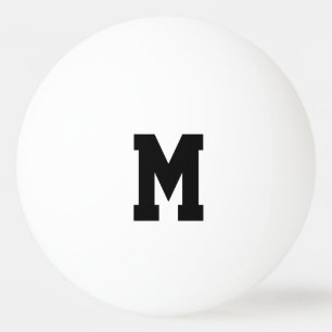 Balle De Ping Pong Boules de ping-pong monogramme personnalisées