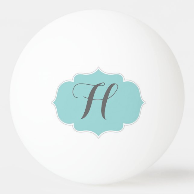 Balle De Ping Pong Boules Monogrammes Pong (Devant)