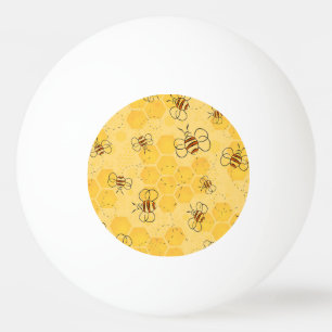 Balle De Ping Pong Bourdonnement d'abeilles Abeilles à miel Mignonnes