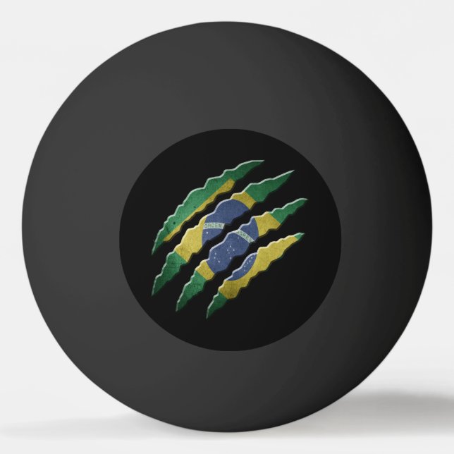 Balle De Ping Pong Brazil (Devant)