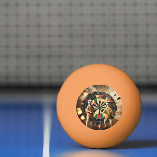Balle De Ping Pong Bullseye Burrow : Meerkat Dart League,