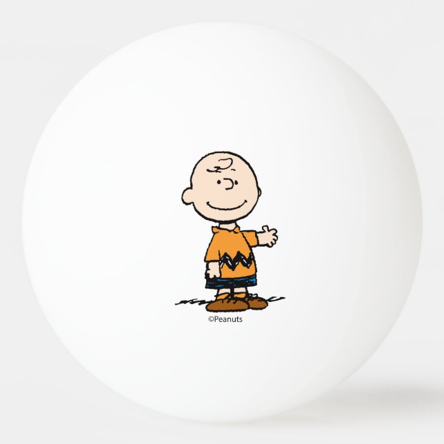 Balle De Ping Pong cacahuètes | Charlie Brown (Devant)
