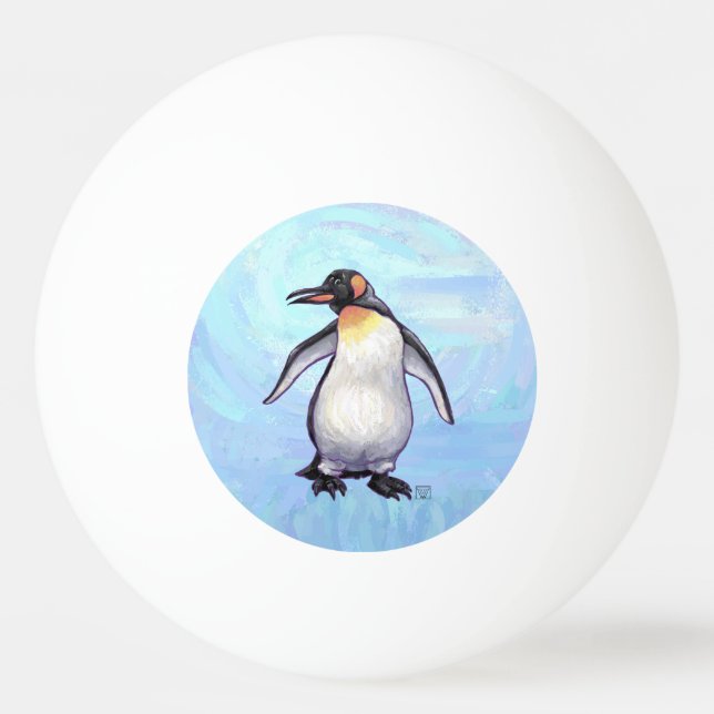 Balle De Ping Pong Cadeaux et accessoires de pingouin (Dos)
