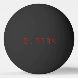 Balle De Ping Pong Calculatrice LED Bonjour   0,7734