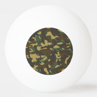 Balle De Ping Pong Camouflage forestier