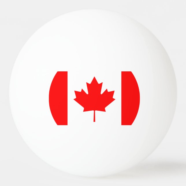 BALLE DE PING PONG CANADA (Devant)