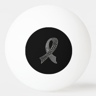 Balle De Ping Pong Cancer Maladie Sensibilisation Ruban Choisir n'imp