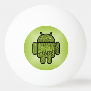 Balle De Ping Pong Caractère de gribouillage pour Android™