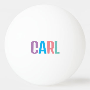 Balle De Ping Pong Carl
