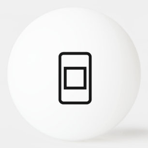 Balle De Ping Pong Carte Zener   Carré creux