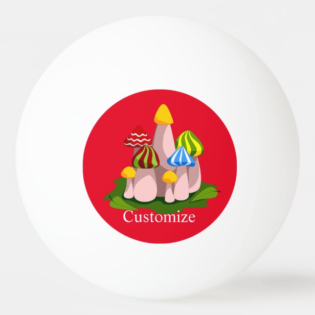 Balle De Ping Pong Cathédrale des champignons magiques Thunder_Cove (Devant)