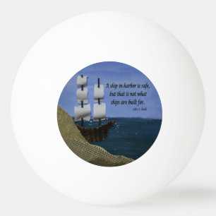 Balle De Ping Pong Ce que les navires sont construits pour le collage