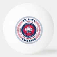 Cercle Arizona rouge, blanc et bleu