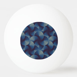 Balle De Ping Pong Cercles métalliques illusion optique, patte transp