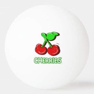 Balle De Ping Pong • Cerises Douces Pop Art