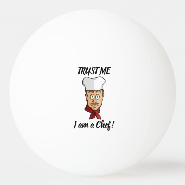 Balle De Ping Pong Chef (Devant)