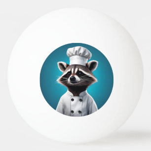 Balle De Ping Pong Chef Raccoon