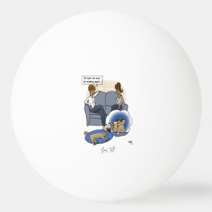 Balle De Ping Pong Chien Chasing Dream Ping Pong Ball