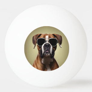 Balle De Ping Pong Chien de boîte cool