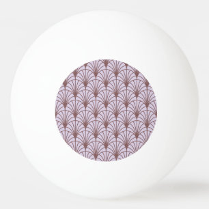 Balle De Ping Pong Chinois traditionnel : Arrière - plan Motif rétro.