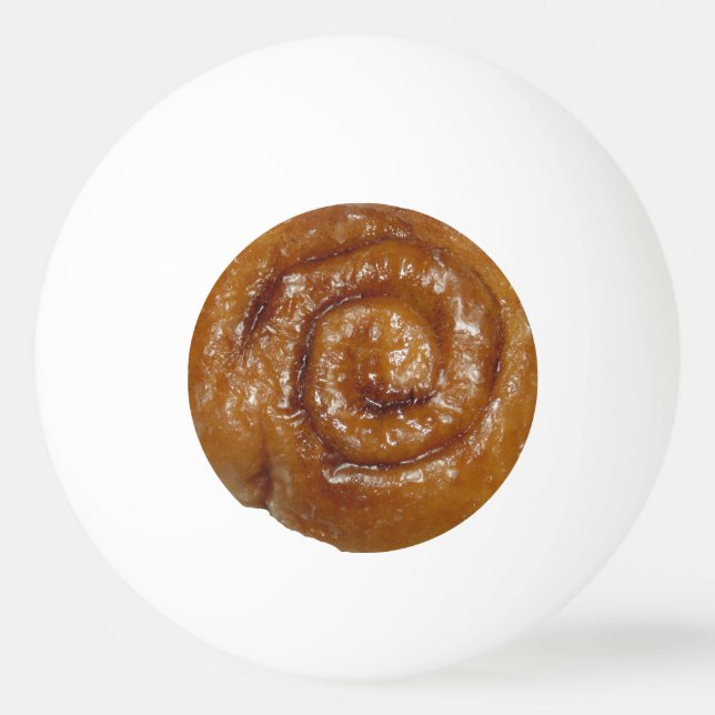 Balle De Ping Pong Cinnamon Roll ping pong ball (Dos)
