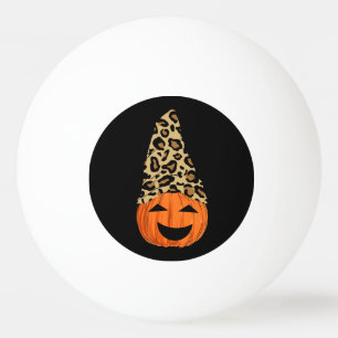 Balle De Ping Pong Citrouille de Casquette Leopard mignon