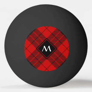 Balle De Ping Pong Clan Macleod de Raasay Tartan