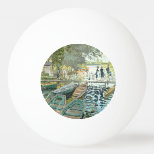 Balle De Ping Pong Claude Monet. Baignoires à La Grenouillère