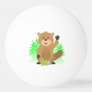 Balle De Ping Pong Clipart de taupe